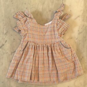 Sophie & Lucas Plaid Dress - 12 Months